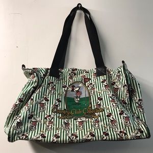 Vintage Mickey and Minnie  Duffel Bag